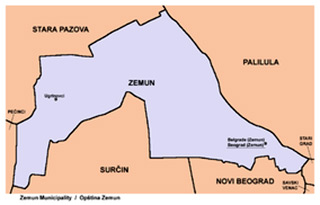 Selidbe Zemun mapa