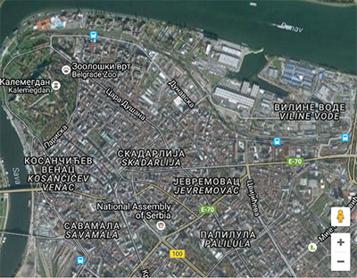 Selidbe Stari Grad mapa